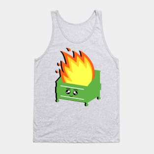 Dumpster Fire Tank Top